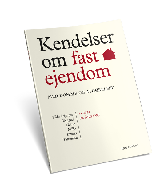Konference i anledning af Kendelser om fast ejendom – 50 år