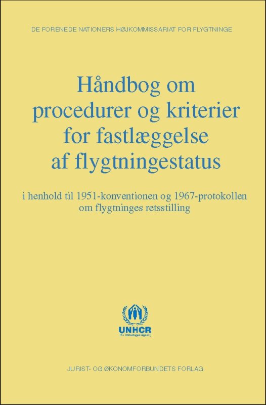 Håndbog om procedurer og kriterier for fastlæggelse af flygtningestatus