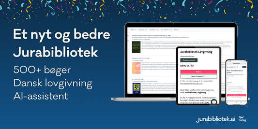 Jurabibliotek relanceres på ny platform med litteratur, lovgivning og AI