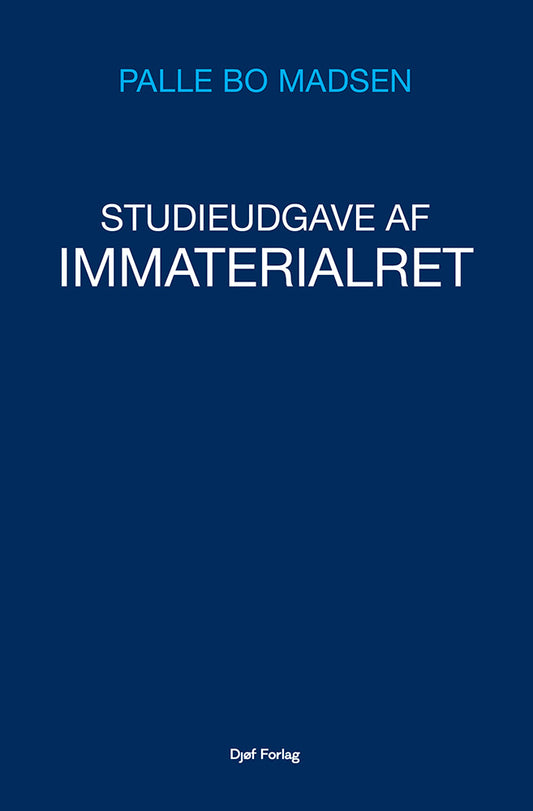 Studieudgave af Immaterialret