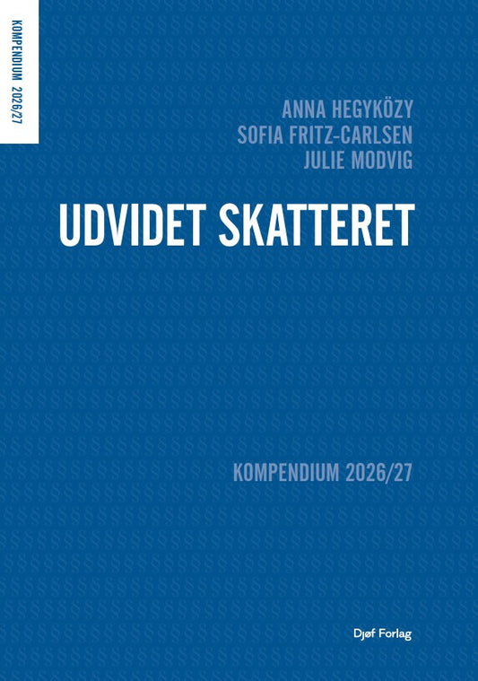 Kompendium i udvidet skatteret