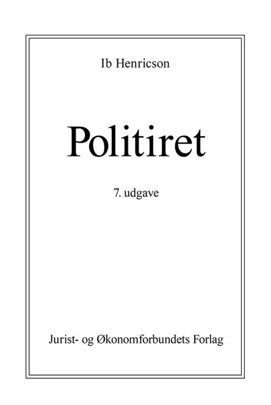 Politiret