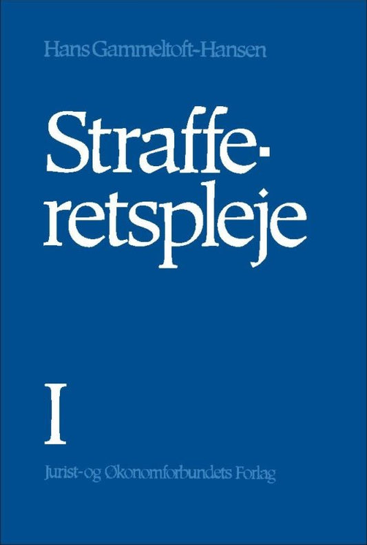 Strafferetspleje I