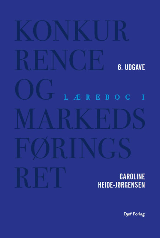 Lærebog i konkurrence- og markedsføringsret