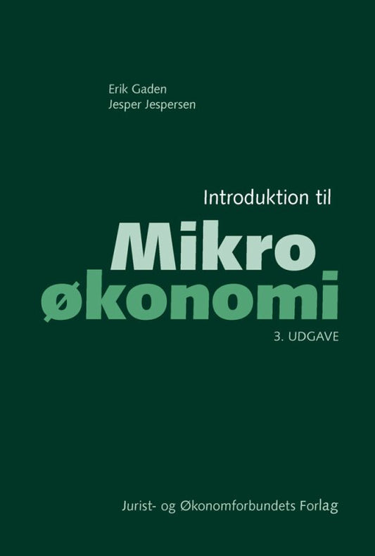 Introduktion til Mikroøkonomi