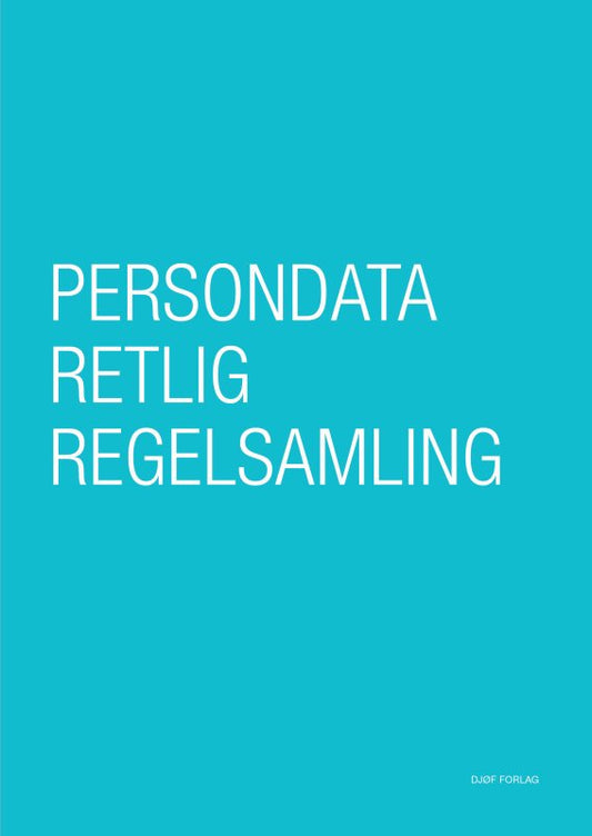 Persondataretlig regelsamling