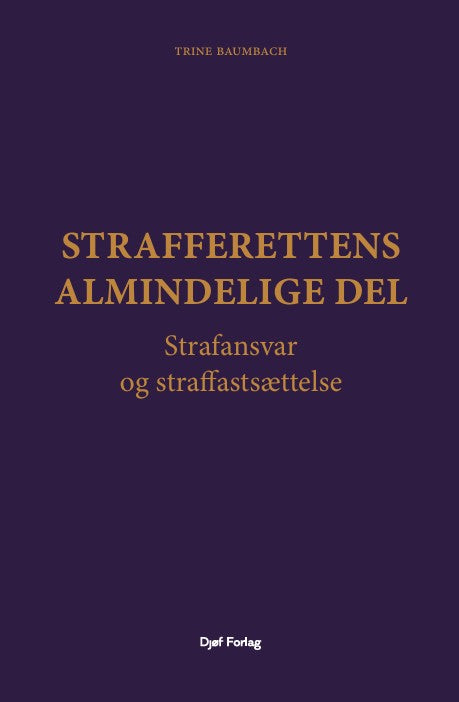 Strafferettens almindelige del