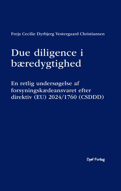Due dilligence i bæredygtighed