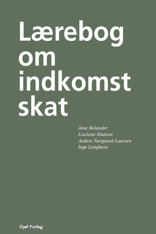 Lærebog om indkomstskat