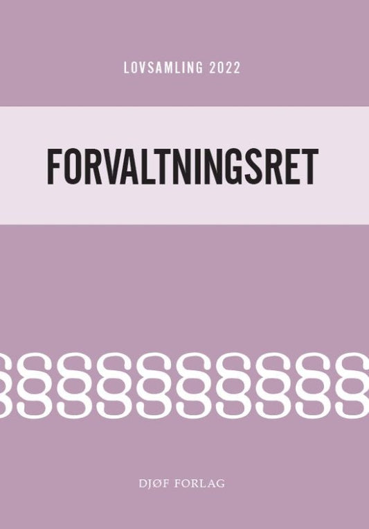 Lovsamling 2022 - Forvaltningsret