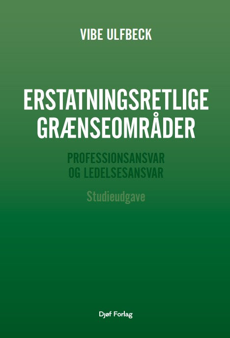 Erstatningsretlige grænseområder - Studieudgave