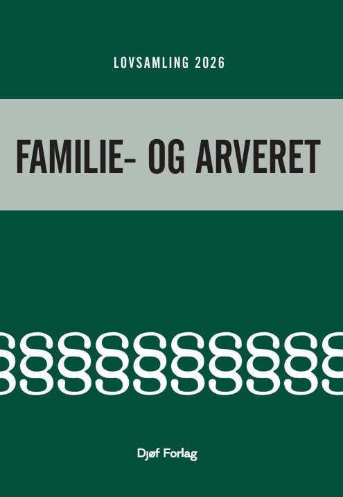 Lovsamling 2026 - Familie- og arveret