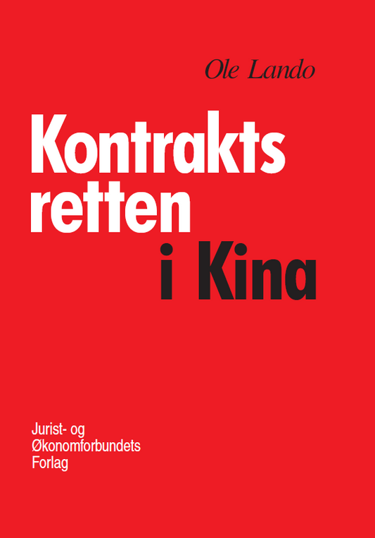 Kontraktsretten i Kina