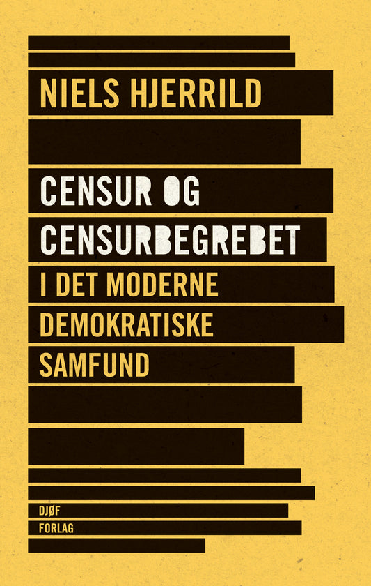 Censur og censurbegrebet i det moderne demokratiske samfund