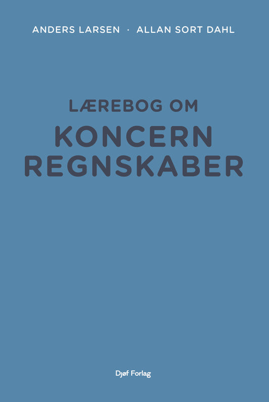 Lærebog om koncernregnskaber