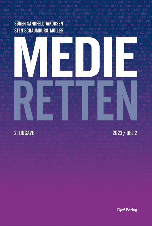 Medieretten, 2. udg. Del 2