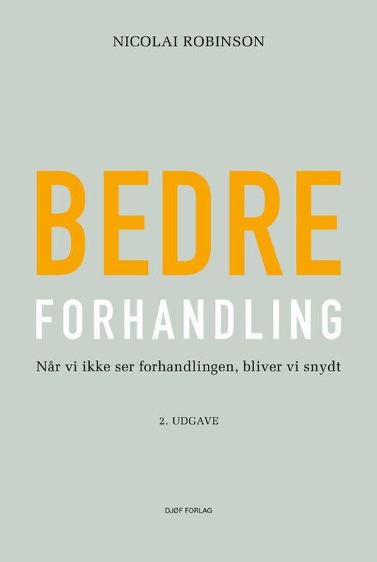 Bedre forhandling