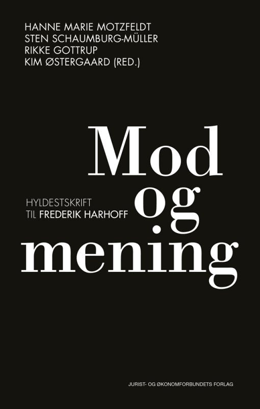 Mod og mening