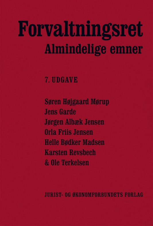 Forvaltningsret - Almindelige emner