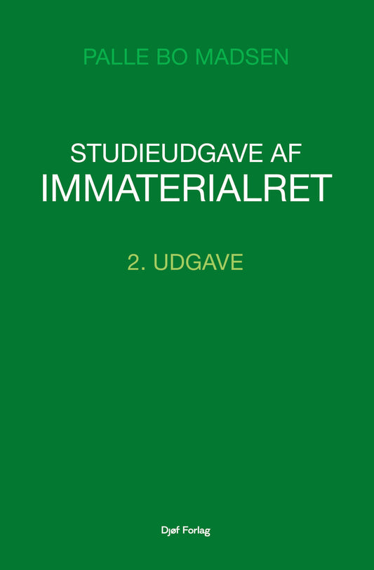 Studieudgave af Immaterialret